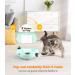 Pawaboo Interactive Cat Toy with 3 Replacement Rotating Feathers - Automatic Electronic Teaser Toy for Indoor Cats in Lake Blue - Buy Online on GoSupps.com