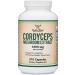 Cordyceps Capsules 210 Count - 3.5 Month Supply | 1000MG Cordyceps Sinensis Mushroom Extract with 7% Polysaccharides for Overall and Aging Support by Double Wood - Buy Online on GoSupps.com