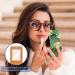 Travel Lipstick Organizer Case - Portable Makeup Bag with Mirror in Tropical Style | Buy Now - Buy Online on GoSupps.com