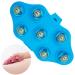 VNTMQP Ball Body Massage Gloves Portable Body Massager Massage Rollen Palm Shaped Massage Gloves Massage Dishes with Band Metal Ball Body Massager