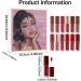 Ensemble De Rouge L vres Mat 12 Pi ces Kit De Maquillage Pour L vres Imperm able | Set De Maquillage Labial Mat Et Brillant | pour Voyage Sc ne Rendez-vous R union Vacances - Buy Online on GoSupps.com