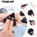 6 Pcs Powder Puff Triangle Powder Puff with Strap Pure Cotton Powder Puff Velvet Face Powder Puff for Contouring Under Eyes and Corners Beauty Makeup Tools. - Buy Online on GoSupps.com