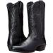 Femflame Men's Round Toe Distressed Cowboy Boots - Embroidered Western Country Boot 10.5 Black - Buy Online on GoSupps.com