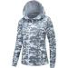 MoFiz Women's UPF 50+ Sun Protection Full Zip Camo Hoodie - Large - Buy Online on GoSupps.com