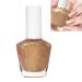 Nude Pearl Glitter Nail Polish Shimmering Golden Shell Spiral Holographic Shimmer Quick Dry Nail Varnish Pearlescent Shining Sparkling Long Lasting No Need Cure Gift for Women & Girls
