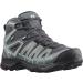 Salomon Women's X Ultra Pioneer Mid Climasalomon Waterproof Boots - Size 9.5 - Ebony/Stormy Weather/Wine Tasting - Buy Online on GoSupps.com