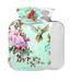 Hot Water Bottle with Cover Floral Pattern 2L for Pain Relief Headaches Neck and Shoulders