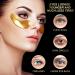 Valleylux 24K Gold Eye Pads 20 Pairs Anti-Aging Collagen & Hyaluronic Acid Masks for Dark Circles Puffiness & Wrinkle Reduction - Buy Online on GoSupps.com