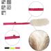 Dingo Dog Toy - Natural Fur Bungee Handle for Agility & Training | Motivational Apport Game - Pink Grip 15580 - Buy Online on GoSupps.com