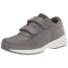 Propet Mens LifeWalker Strap Walking Walking Sneakers Shoes - Off White 7 Dark Grey