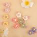 12PCS Plush Flower Baby Hair Clips - Cute Hair Accessories for Girls - Buy Online on GoSupps.com