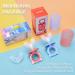 JoujouFly 2 Pack Toddler U-Shaped Toothbrush for Ages 2-6 with Storage Cup - Pink & Blue - Buy Online on GoSupps.com