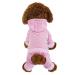 Lifewheel pet clothing dog coat dog sweater warm winter coat dog costume for cats small dogs dog hooded sweater (pink 2xl) 2xl 1- pink