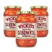 Wickles Pickles Spicy Red Sandwich Spread (3 Pack - 16oz Each) - Red Pepper & Jalapeno Pickle Relish - Slightly Sweet, Definitely Spicy, Wickedly Delicious 16 Fl Oz (Pack of 3)