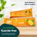 Green Beaver Natural Toothpaste Zesty Orange 2.5 oz - Fluoride-Free, Eco-Friendly - Buy Online on GoSupps.com