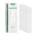 Mebak C-Section Silicone Scar Sheets - Reusable Medical Grade Silicone Scar Treatment Patches - Tummy Tuck Surgery for Keloid Surgical Scars Removal Strips 8 Long (transparent)