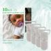 50Pcs T-Shape Plastic Pacifier Clips for Baby & Kids | Soother Dummy Badge Holder - White | International Shipping - Buy Online on GoSupps.com