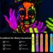 12 Glow in the Dark Blacklight Face & Body Paint Sticks - Neon Makeup Kit for Kids & Adults - Perfect for Halloween Glow Parties - Buy Online on GoSupps.com