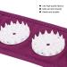 ANGGREK Portable Acupuncture Headband for Pain Relief | Yoga & Fitness Massage Headband (Purple) - International Shipping Available - Buy Online on GoSupps.com
