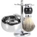 SUPYINI Professional Men's Shaving Tool Kit - Stand Faux Hair Brush Alloy Soap Mug & Bowl for Ultimate Grooming - Buy Online on GoSupps.com