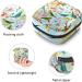 GIAPB Period Bag - Sanitary Napkin Storage and Travel Makeup Pouch - Bird Flower Butterfly Design - Color4337 - Buy Online on GoSupps.com