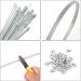 30 Pc 1/4 x 9.4 Inch Spiral Steel Boning Kit for Corset Making | Precut w/ Tips for Sewing, Structuring, & Forming Corsets - Buy Online on GoSupps.com