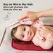Soft Goat Bristle Baby Hair Brush for Infant, Toddler, Kids - Gentle Cradle Cap Brush - Scalp Grooming Product (Blush, Oval) - Buy Online on GoSupps.com