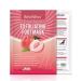 Peach Foot Peel Mask - Natural Exfoliator for Dry, Dead Skin & Callus Repair - Men & Women - Buy Online on GoSupps.com