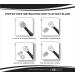 FACN Professional Pedicure Callus Shaver Remover - 50 Blades Included - Surgical Grade Stainless Steel - Salon Quality Tool for Removing Calluses, Corns & Rough Skin - Buy Online on GoSupps.com