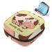 Beautiful cow and strawberry women's napkin storage bag portable menstrual cup bag with zipper for teenagers girls women women