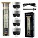 Hair Clippers for Men Lapluied Professional Electric Haircut Cordless Hair Trimmer for Men Baldheaded Clipper Zero Gapped Beard Trimmer & Grooming Kit T-Bladeds Outliner Grooming Rechargeable LED Display Pirate Style