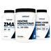 Nutricost Creatine 500 Grams Nitric Oxide 180 Capsules and ZMA 180 Capsules Bundle