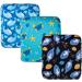 Cutebone Male Washable Dog Diapers - 3 Pack Reusable Belly Bands with Velcro for High-Suction Fit | Crabs Dolphins & Sea Lions | Size L (43-53.5cm) - Buy Online on GoSupps.com