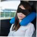 2pcs 3D Stereo Goggles Eyepatch for Adults | Satin Sleep Mask for Travel & Sleeping | Cotton Eye Cover for Blackout | Portable & Comfortable - Buy Online on GoSupps.com