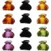 Lolalet 12 Pack Hair Claw Clips for Women Kids Thin Fine Medium Thick Hair, Nonslip Small Hair Clamps Mini Fashion Acrylic Banana Jaw Clip Barrettes for Girls Short Hair, Assorted Color -Bright 2- Bright Color