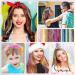 Hair Tinsel Extensions 12 Colors Hair Tinsel Strands Kit Glitter Hair Tinsel Extensions Colorful Hair Extensions Sparkling Shiny Hair Tinsel Hair Accessories for Kids Girls Women Cosplay Party - Buy Online on GoSupps.com