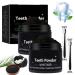 Cleopatr Natural Teeth Whitening Powder, Natural Teeth Whitening Powder, Activated Coconut Charcoal Powder, Teeth Whitening (2 Bottles)