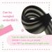 Youngsee Ombre Tape-In Hair Extensions - Real Hair 40cm Balayage Black & Silver 50g 20pcs Seamless - Perfect for Glamorous Looks - Buy Online on GoSupps.com