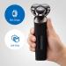 Men's Rotary Electric Razor - Wet/Dry Shaver with Trimmer | Rechargeable & Cordless - Buy Online on GoSupps.com