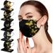 Winfer 50/100 Pack Disposable 3-Layer Mouth Protection for Adults - Colorful Motif Face Masks & Bandanas - Breathable Scarf for Men & Women - Buy Online on GoSupps.com