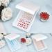 NICENEEDED Nail Art Stickers Storage Box White Rectangle Plastic Container with lid for Nail Decals Portable Dustproof Organizer Sundries Storage Nail Art Accessories - Buy Online on GoSupps.com