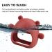 Kalovin Never Drop Silicone Baby Teething Toy - Cloudy Mauve | Anti-Dropping Wrist Teether for Infants & Toddlers (3+ Months) - Buy Online on GoSupps.com