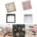 Artificial Press On Storage Box Empty Clear Tips Display Storage Box for False Nails Art Tools Jewelry Storage Box 7x7 Black - Buy Online on GoSupps.com