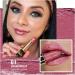 OULAC Pink Metallic Shine Lipstick - Baby Pink Glitter, Long-Lasting & Hydrating Vegan Lip Color - Cosmopolis (01) - Buy Online on GoSupps.com