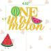 Set of 25 JeVenis Glitter Watermelon Cupcake Topper Watermelon One Cupcake Topper Baby Girl First Birthday Cupcake Topper - Buy Online on GoSupps.com