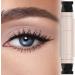 Waterproof Eyebrow Pencil - Stain Resistant Eye Stencil | Double Sided Eyebrow Pencils | Eye Coating Pads | Long Lasting Pencil Applicator Proof - Buy Online on GoSupps.com