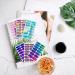 WOKOTO 12 Sheets Colorful Gradient Nail Polish Stickers | Macaron Colors False Nail Design Wraps for Women & Girls | Easy Stick-On Nail Art KIT1 - Buy Online on GoSupps.com