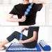 BRRIVER Acupressure Mat Set - Acupuncture Mat & Pillow with Massage Stick Blue Washable & Portable for Yoga Relaxation & Massage - Buy Online on GoSupps.com