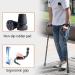 Adult Folding Crutches for Travel Ergonomic Underarm Crutches Adjustable Lightweight Aluminum Crutches (1 Pair) Anniversary Lucky Star - Buy Online on GoSupps.com