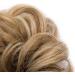 Hair Bun Hairpiece for Women Fake Wave Curly Hair Bun Extensions Messy Curly Ponytail Hairpiece Synthetic Elastic Hair Band Scrunchy Hair Bun Ponytail Extensions for Women Hair Chignons(27-01) - Buy Online on GoSupps.com